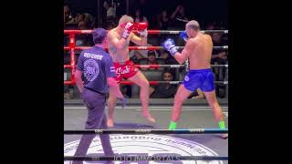 Spinning Back Kick KO Vitalii Dubina 🇺🇦 TigerMuayThai vs Artur Felkner 🇵🇱 PhuketFightClub [upl. by Aufa]