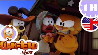 🪕Garfield becomes a cowboy🤠  The Garfield Show [upl. by Bernadene]