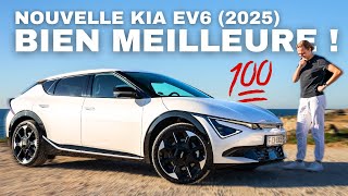 Essai Kia EV6 restylée des nouveautés importantes [upl. by Acimehs]