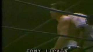 Carlos Monzon vs Tony Licata Rounds 78 [upl. by Tuneberg]