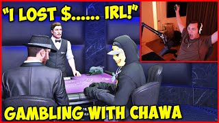 AnthonyZ Tells Chawa His BIGGEST IRL Gambling LOSS Story While Gambling In GTA RP NoPixel [upl. by Thurber835]