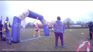 Dunstable Town Mayors Charity 5 Mile Run Finish Line Video [upl. by Eycats]