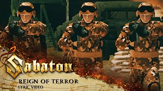 SABATON  Reign of Terror Official Lyric Video [upl. by Suivatra823]