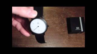 Danish Design Mono Hand Watch  Unboxing amp Review [upl. by Ayhdnas]