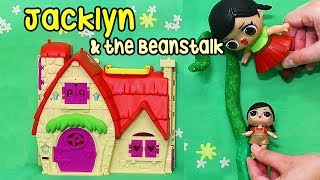 LOL Dolls Jacklyn amp the Beanstalk Story  Toys and Dolls Fun for Kids [upl. by Eanrahs987]