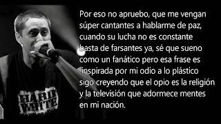 CANSERBERO  ACEPTAS HD LETRA LYRIC [upl. by Alroy]