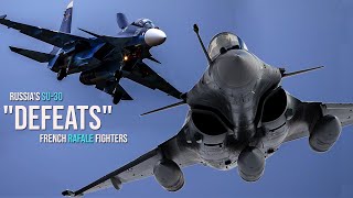 Russias Su30 quotDefeatsquot Frances Rafale fighters in a deal with the Kazakh Air Force [upl. by Aryahay]