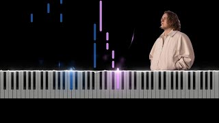 Strangers  Lewis Capaldi Piano Tutorial [upl. by Suzi]