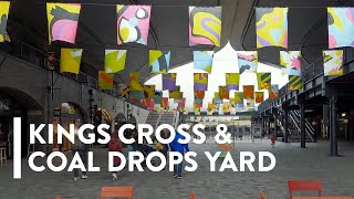 4K WALKING LONDON  Kings Cross and Coal Drops Yard [upl. by Constancia]