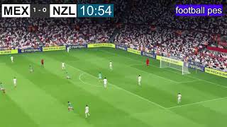 EN VIVO MEXICO VS NUEVA ZELANDA AMISTOSO INTERNACIONAL⚽SIMULATION eFootball pes 21 [upl. by Ekaterina77]