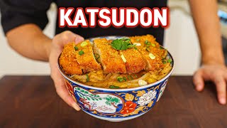 20 Minute Chicken Katsudon Thats NOT Soggy [upl. by Ohce958]