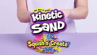 Squish and Play with KineticSand 🌈 [upl. by Retsae]