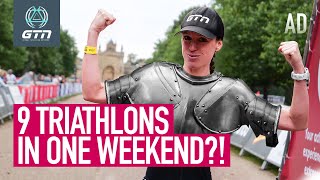 Blenheim Palace Triathlon How Many Races Can Heather Do  GTN Vs The Weekend Warrior [upl. by Kaine815]