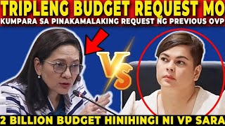 🔴 TRIPLENG BUDGET yang REQUEST mo SARA sa OVP  SEN RISA  Jevara PH [upl. by Fante]