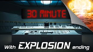 30 min Exploding Missile Digital Countdown Timer [upl. by Franza263]