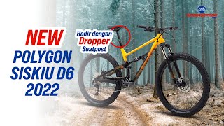 Polygon Siskiu D6 2022 I MTB XC Polygon Terbaru Dengan Dropper Seatpost [upl. by Malinowski]