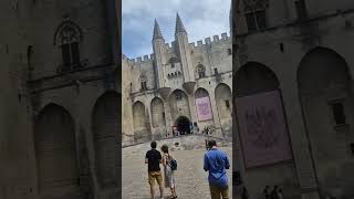 Avignon Palais Des Papes 🌍🌐 France travel tourism tour [upl. by Newra]