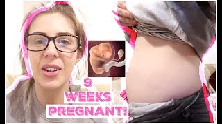 9 WEEKS PREGNANT VLOG  NAUSEA SICKNESS amp IS IT A BOY  KERRY CONWAY [upl. by Airtemad]