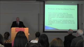 Dr James Grunig talks PRs influence on management [upl. by Stilwell]