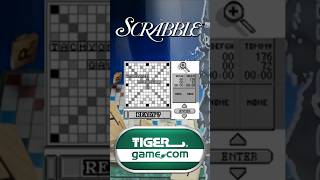 Scrabble Tiger Gamecom Scrabble TigerGamecom WordGames DigitalBoardGames ClassicGames [upl. by Nilreb]