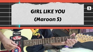 Girls Like You Maroon 5 guitar basic cover song [upl. by Shawn]