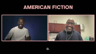 American Fiction Entrevista exclusiva con Sterling K Brown [upl. by Chaney]