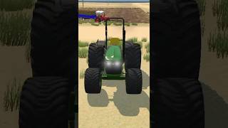 John Deere powerful tractor 🚜 [upl. by Wildermuth854]