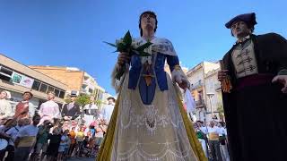 Gegants Nous de Molins de Rei Pasdoble  Festa Major de Sant Miquel 2023 [upl. by Virendra]