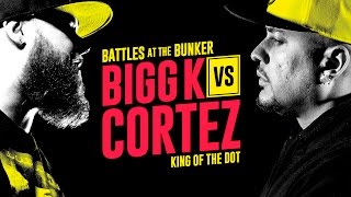 KOTD  Rap Battle  Bigg K vs Cortez  BATB2 [upl. by Maxfield]