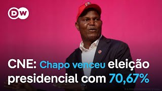 Em direto CNE divulga resultados das eleições gerais em Moçambique [upl. by Africa]