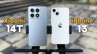 Mending Xiaomi Bang⁉️🤔 Xiaomi 14T vs iPhone 13 Camera test [upl. by Ysteb]