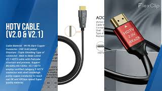 HighQuality Data Cables Manufacturer  4K8K HDMI VGA AOC Fiber USB and TYPEC cable [upl. by Iilek]