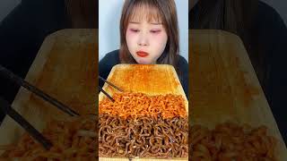 Spicy Noodles Gourmet Food Special Asmr Mukbang 3 [upl. by Aidnis624]