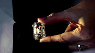 A 101carat diamond is going to auction [upl. by Bebe]