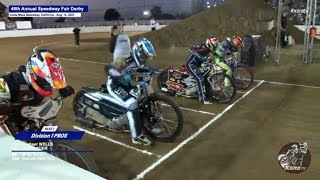 Speedway Fair Derby Race Report Round 1 Costa Mesa Speedway racing speedway xsratv [upl. by Llerraj]