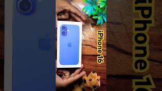 iPhone 16 Ultramarine💙 Unboxing iphone16 shorts trending [upl. by Salvadore]