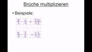 Brüche multiplizieren [upl. by Hicks586]