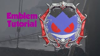 For Honor Emblem Tutorial Gengar For Honor [upl. by Chadabe]