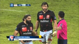 Chabal met une ENORME droite à Marc Giraud KO [upl. by Woodman]