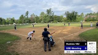 Huskies 18U Vs GSEWessling 842024 End Of Summer Bash Tournament Elimination Round G1 [upl. by Concoff]