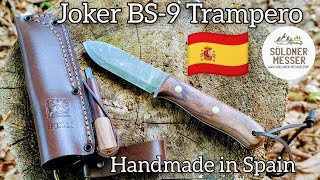 Joker BS9 Trampero  Outdoor Knife Handmade in Spain🇪🇦 [upl. by Craw]