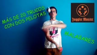 ¡Más de 20 trucos con 2 pelotas Malabares [upl. by Virgina]