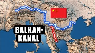 Chinas Plan für einen Kanal durch den Balkan [upl. by Nedry]