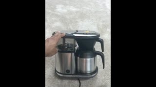 Bonavita Coffee Maker فتح علبة ومراجعة محضرة القهوة الأمريكية من بونافيتا [upl. by Aiksas]