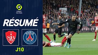 Brest PSG  23  Le résumé  Ligue 1 202324  PSG Brest [upl. by Esilehs645]