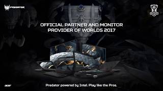 Predator  Official Partner and Monitor Provider of Worlds 2017 [upl. by Aliuqehs902]