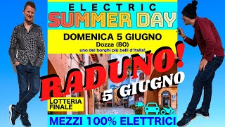 RADUNO ELETTRICO DOMENICA 5 GIUGNO Tutti invitati a Dozza BO Lotteria Finale elettrizzante [upl. by Giusto]