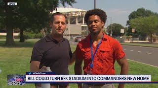 New bill could turn RFK Stadium into Commanders new home [upl. by Eissolf442]