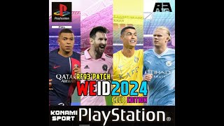 Winning Eleven 2024 WE2002 MOD 2024 WEID2024  CLUB EDITION  PlayStation 1 PS1 GamePlay [upl. by Gerlac]