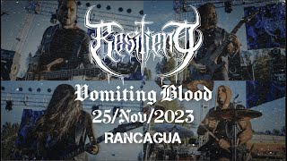 RESILIENT  Vomiting Blood Live in Rancagua 2023 [upl. by Enyawad939]